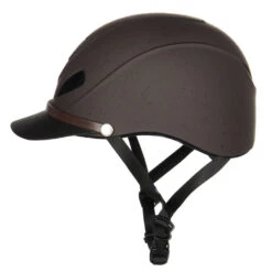 Troxel Dakota Trail Grizzly Brown Horse Riding Helmet -Nrsworld 04 317L 2