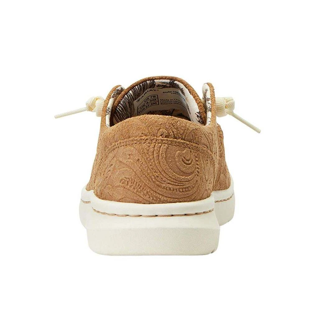 Ariat Women's Tan Floral Embossed Hilo 3 Ariat Women's Tan Floral Embossed Hilo - Image 3
