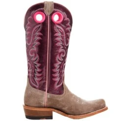 Ariat Women's Futurity Smokey Roughout/ Wine Patent 13 In Top Boot -Nrsworld 10047069 04
