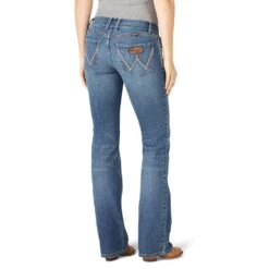 Wrangler Women's Retro Sadie Boot Cut Jeans 5 Wrangler Women's Retro Sadie Boot Cut Jeans -Nrsworld 1007MWZRT 3