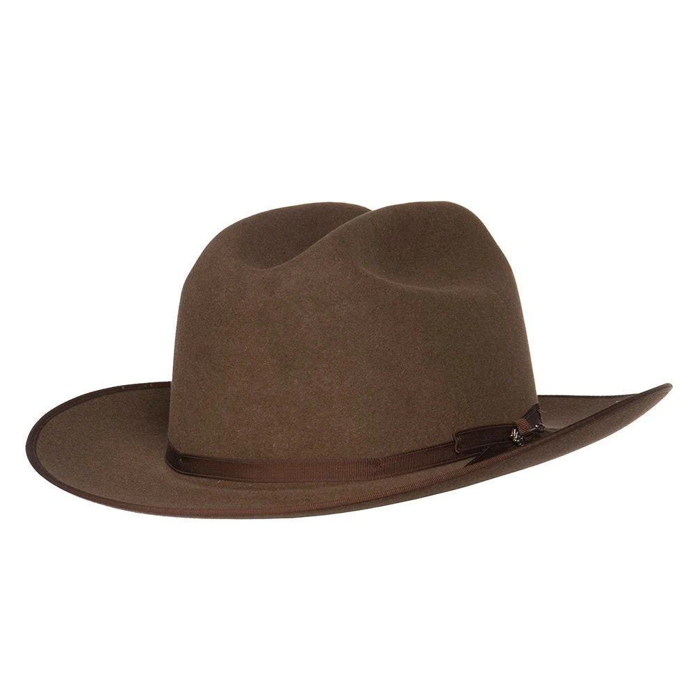 Stetson Hats 6X Open Road Brown Mix 2 3/4in. Brim 1 Stetson Hats 6X Open Road Brown Mix 2 3/4in. Brim