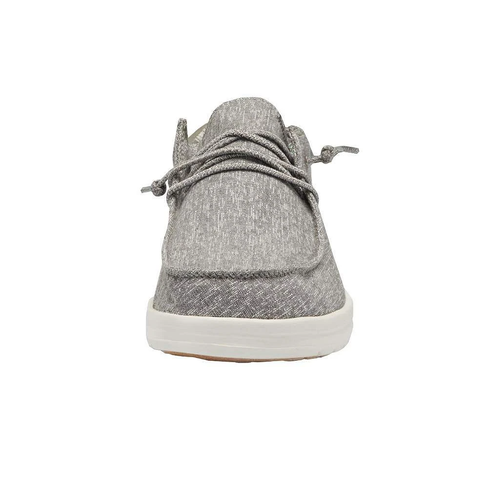 Heydude Men`s Hey Dude Paul Chambray Grey Casual Shoe 3 Heydude Men`s Hey Dude Paul Chambray Grey Casual Shoe - Image 3