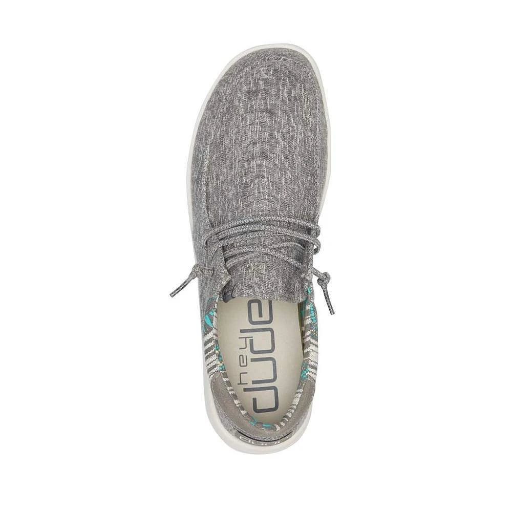 Heydude Men`s Hey Dude Paul Chambray Grey Casual Shoe 5 Heydude Men`s Hey Dude Paul Chambray Grey Casual Shoe - Image 5
