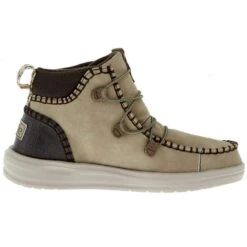 Heydude Women`s Hey Dude Eloise Recycled Leather Oak Casual -Nrsworld 121890652 05