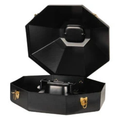 Hat Cans By Formco Black Buckaroo Hat Can 5in. Brim -Nrsworld 1340 5