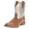 Ariat Youth Metallic Bronze Cowboy Boot