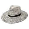 Charlie 1 Horse C1H Hawaii Ya 3 3/4in. Brim Black And Natural Straw Fashion Hat