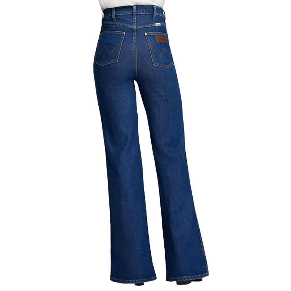 Wrangler Modern Women'sWanderer 622 High Rise Flare Jean In Ski Patrol 1 Wrangler Modern Women'sWanderer 622 High Rise Flare Jean In Ski Patrol