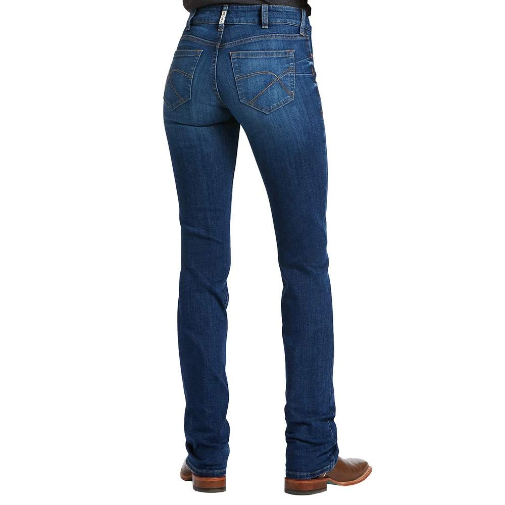 Ariat Women's R.E.A.L. Mid Rise Candace Straight Jean 1 Ariat Women's R.E.A.L. Mid Rise Candace Straight Jean