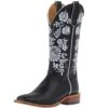 Macie Bean Women`s Black Eyed Susan Black Water Top Boot