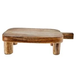 India Handicrafts Small Wooden Plate -Nrsworld 15864 S 2