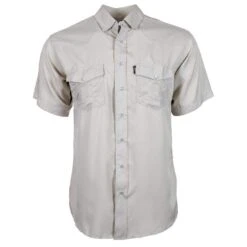 Hooey Men's Tan Pearl Snap Shirt