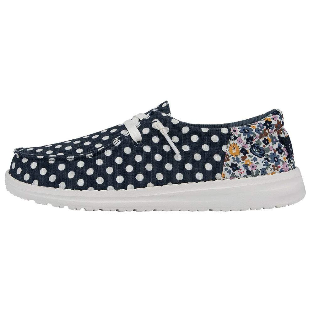 Heydude Women`s Hey Dude Wendy Funk Navy Flora Dot Casual 1 Heydude Women`s Hey Dude Wendy Funk Navy Flora Dot Casual