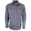 Western Welder Men's FR Cotton Twill Welding Shirt