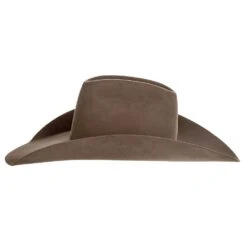 American Hats AHC 20X Pecan 5in. Brim Open Crown Felt Cowboy Hat -Nrsworld 20XPECS5 51