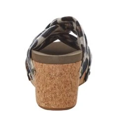 Corkys Footwear Women`s Corky's Cheerful Gold Cheetah Wedge -Nrsworld 30 5394 GOLDCHEETAH 4