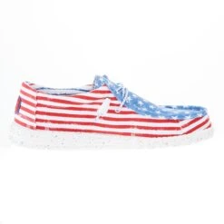 Heydude Men's Hey Dude Wally Patriotic Stars And Stripes Casual -Nrsworld 40001 9C8 05