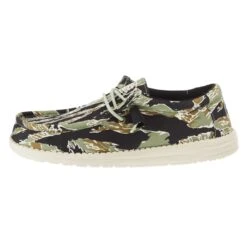 Heydude Men's Hey Dude Wally Tiger Camo Casual Shoe -Nrsworld 40004 9CJ 03
