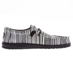 Heydude Men's Hey Dude Wally Serape Black Gravel Casual Shoe -Nrsworld 40017 0YB 05