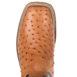 Anderson Bean NRS Ride Ready Women's Cognac Mad Dog Full Quill Ostrich Boots -Nrsworld 4076M 5