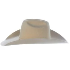 American Hats 40X Bone Self Band 5in. Brim Open Crown Felt Cowboy Hat -Nrsworld 40XBONES5 3
