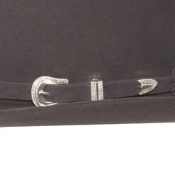 American Hats 7X Steel 4 /4in. Brim Open Crown Felt Cowboy Hat -Nrsworld 7XSTES42 4