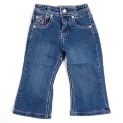 COWBOY HARDWARE Girls Cowgirl Hardware Toddler Jeans -Nrsworld 802089 450 4