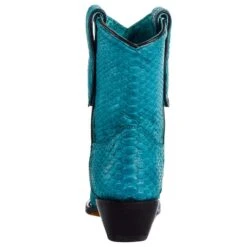 Corral Women`s Turquoise Python 8in. Top Boot -Nrsworld A4196 04
