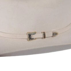Ariat Bone 10X 4 1/4in. Brim Cattlemans Crease Felt Cowboy Hat -Nrsworld A7640045 3