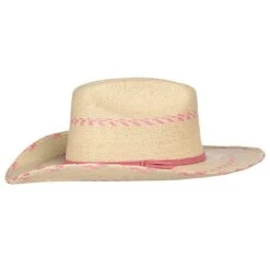 Atwood Hats Pink Pinto Palm Leaf Kid's Hat -Nrsworld ATW PINKPINTO 2