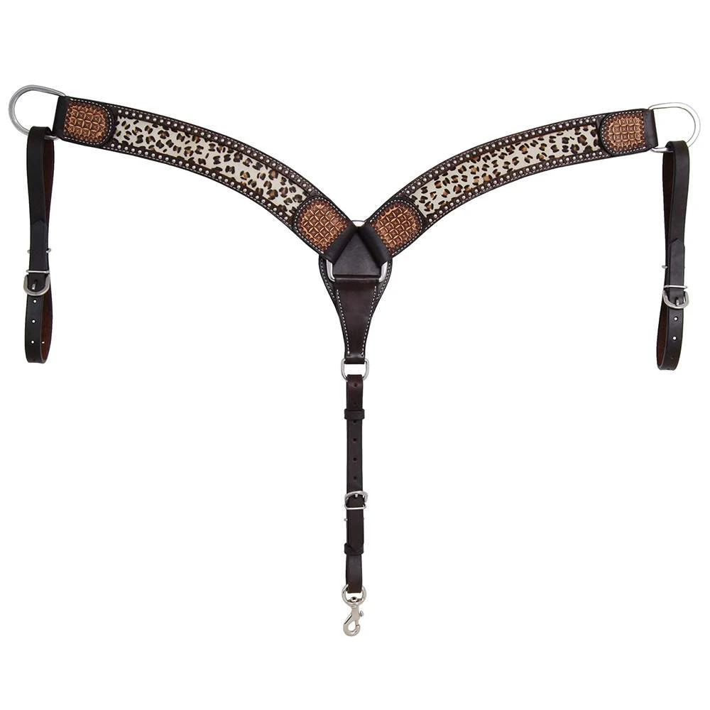 Rafter T Ranch Company Leopard Breast Collar 2 Rafter T Ranch Company Leopard Breast Collar - Image 2