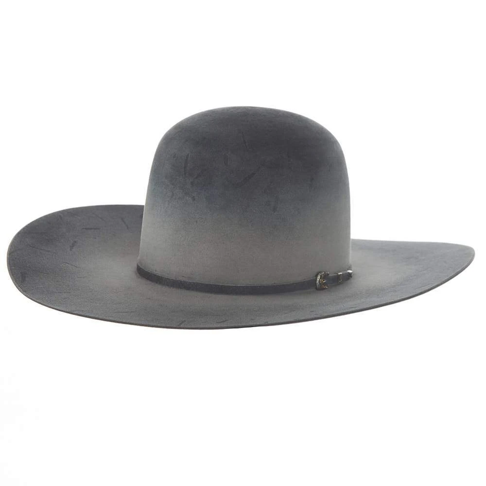 Jw Brooks Custom Hats 50X Blue Roan 4 1/2in. Brim Felt Cowboy Hat 2 Jw Brooks Custom Hats 50X Blue Roan 4 1/2in. Brim Felt Cowboy Hat - Image 2