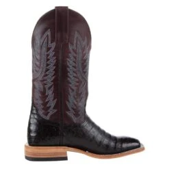 Macie Bean Boots Women`s Top Hand Black Caiman Cowgirl Boot -Nrsworld M2002 5