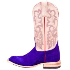 Macie Bean Women's Top Hand Bean Purple Suede Cowgirl Boot -Nrsworld M2026 3