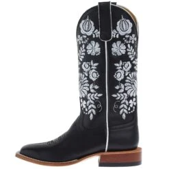 Macie Bean Women`s Black Eyed Susan Black Water Top Boot -Nrsworld M9166 03