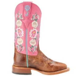 Macie Bean Boots Kids Honey Bunch-Rose Lizard Top Boot -Nrsworld MK7047 4