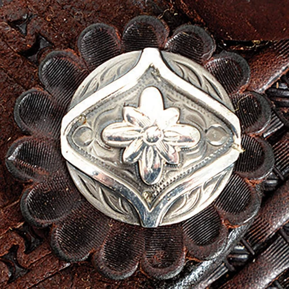 Martin Saddlery Rickey Green Team Roper 1/4 Breed Basket 2 Martin Saddlery Rickey Green Team Roper 1/4 Breed Basket - Image 2