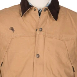 Wyoming Traders Men's Canvas Tan Ranch Coat -Nrsworld RC TAN 1