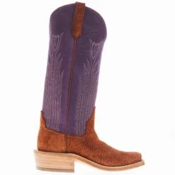 Rios Of Mercedes Women's Rust Carpincho Violet Buffamonte Top Boot 9 Rios Of Mercedes Women's Rust Carpincho Violet Buffamonte Top Boot -Nrsworld RIOS 106 05