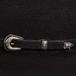 Rodeo King 7X Charcoal 5in. Brim Open Crown Felt Cowboy Hat -Nrsworld RK315 21