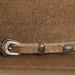 Rodeo King 7X Pecan 5in. Brim Open Crown Felt Cowboy Hat -Nrsworld RK316 21