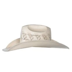 Rodeo King Ivory The Wind Shantung 4 1/2in. Brim Open Crown Straw Cowboy Hat -Nrsworld RK318 3
