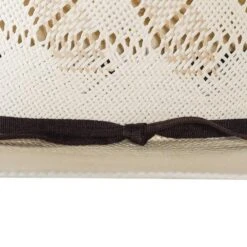 Rodeo King Ivory The Wind Shantung 4 1/2in. Brim Open Crown Straw Cowboy Hat -Nrsworld RK318 4