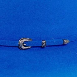 Rodeo King 7X Cobalt Blue 4in. Brim Open Crown Felt Cowboy Hat 7 Rodeo King 7X Cobalt Blue 4in. Brim Open Crown Felt Cowboy Hat -Nrsworld RK322 2