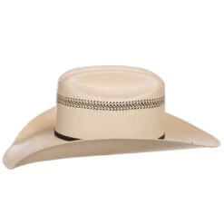 Resistol 10X Leland 4 /4in. Brim Straw Cowboy Hat -Nrsworld RSLELA 684281 2