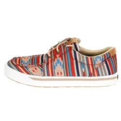 Twisted X Men's Hooey Exclusive Red Fiesta Aztec Loper Casual Shoe -Nrsworld SMUMHYC04 2