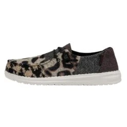 Heydude Women`s Hey Dude Wendy Patchwork Leopard Java Casual -Nrsworld SS22 W 122371813 03