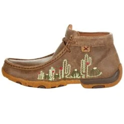 Twisted X Women's Cactus Chukka Driving Moc Casual 7 Twisted X Women's Cactus Chukka Driving Moc Casual -Nrsworld WDM0145 3