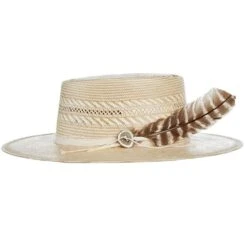 Stetson Hats Batterson Two Tone Fashion Straw Hat -Nrsworld XSBTSN 253496MO 03