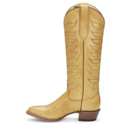 Justin Boots Women's Whitley Antique Yellow Vintage Justin Cowgirl Boots -Nrsworld vn4462 2